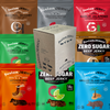 Snack Guru - JERKY LOVE! Fusion Jerky Sampler Box (8 different flavors of beef and pork jerky! All Natural, Gluten-free)